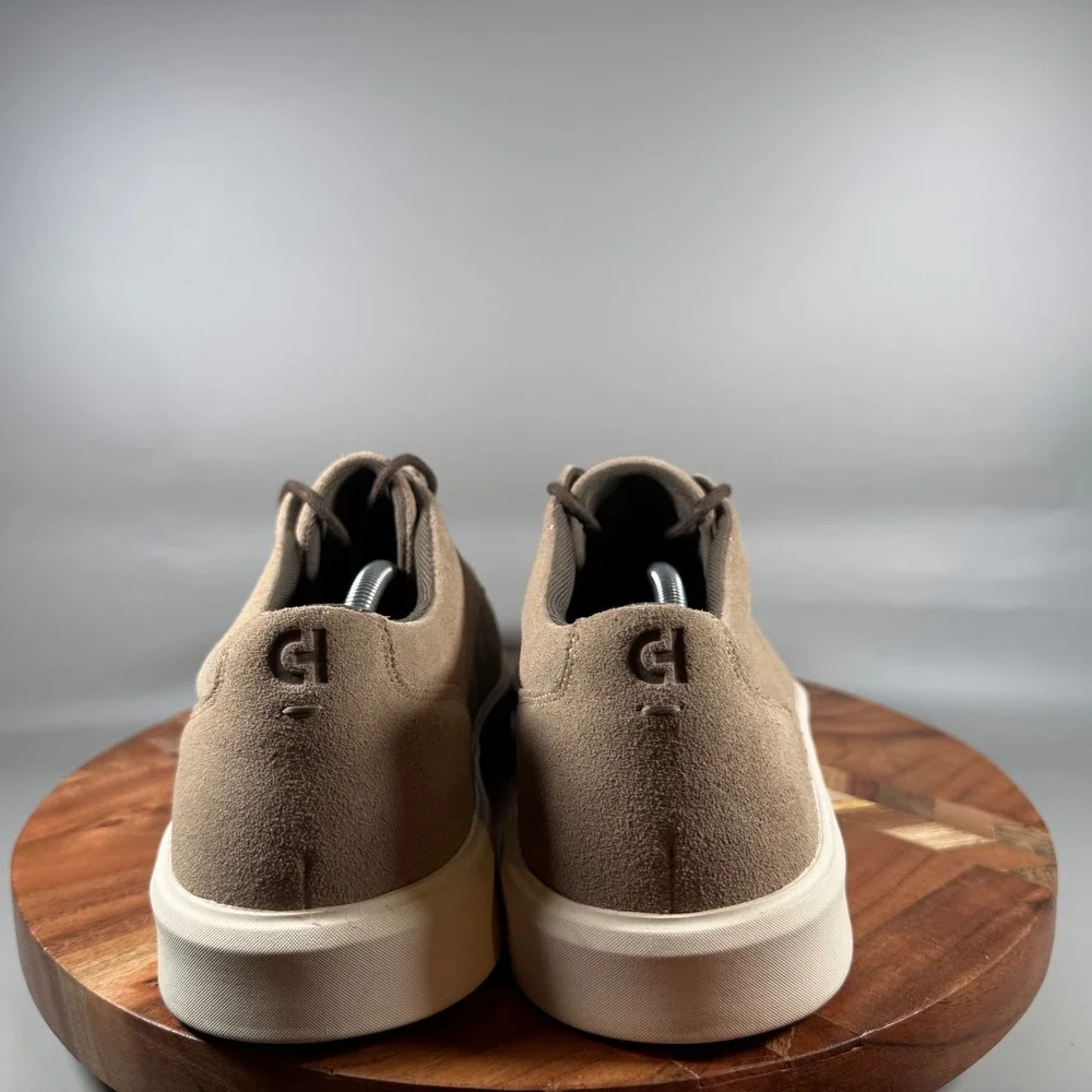 Cole Haan GrandSeries Mens 13M Tan Suede Oxford Sneakers C40147 Business Casual